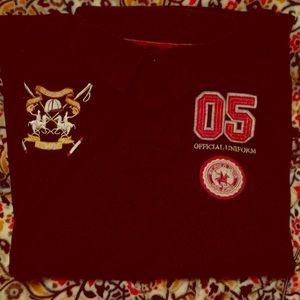 Men’s Rugby Polo Long Sleeve Shirt